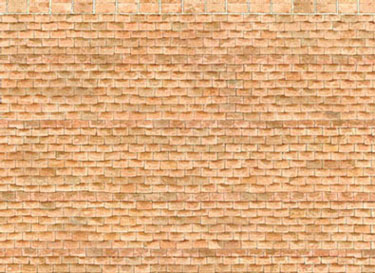 Dollhouse Miniature Wallpaper: Georgian Roof Tiles